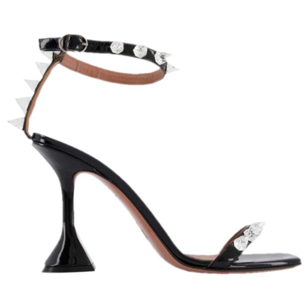 Amina Muaddi Patent leather heels - image 1