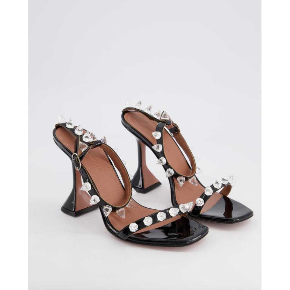 Amina Muaddi Patent leather heels - image 2