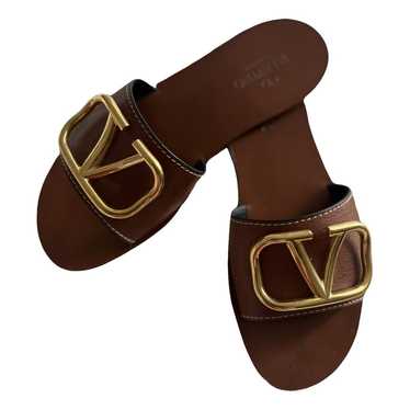 Valentino Garavani VLogo leather sandal - image 1