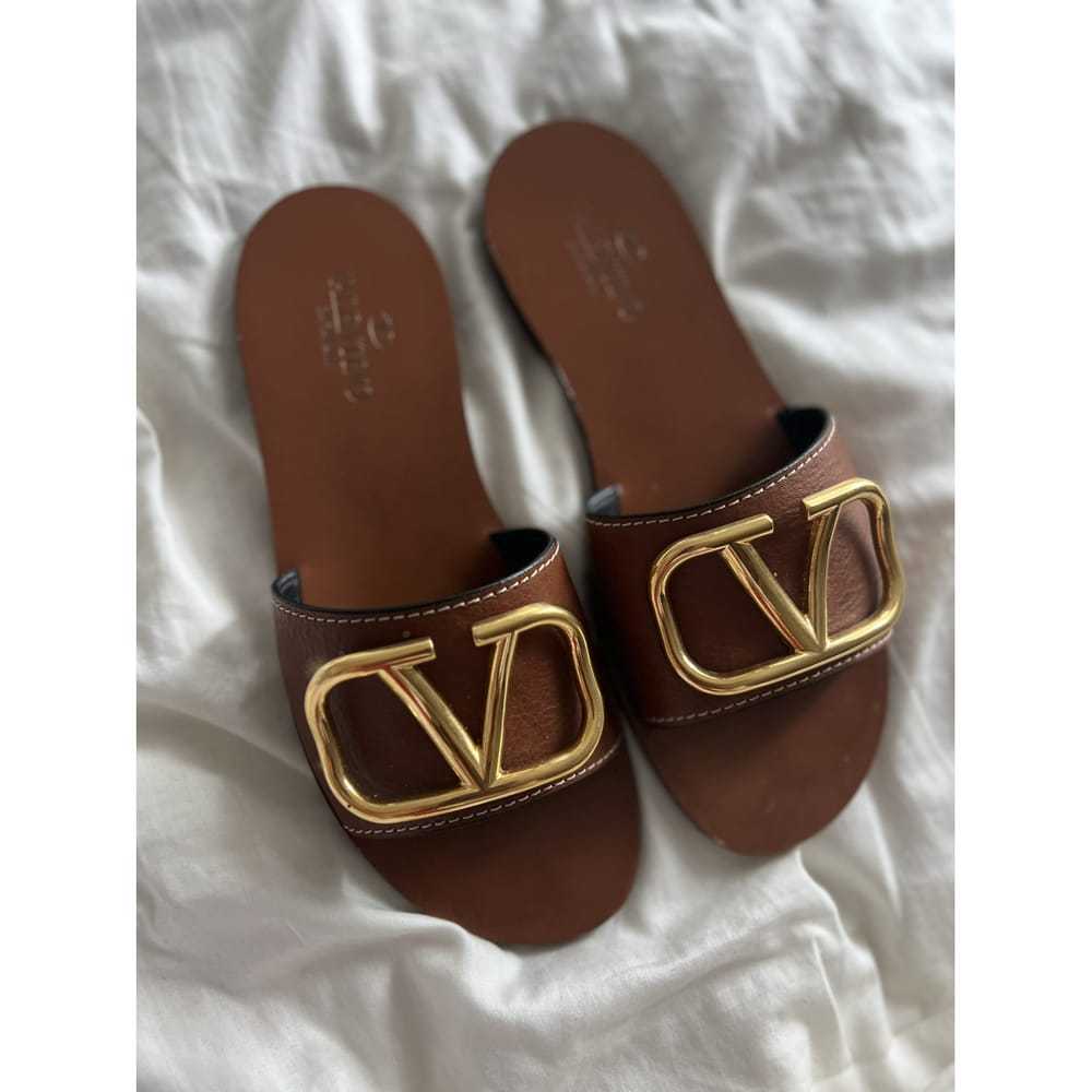 Valentino Garavani VLogo leather sandal - image 2