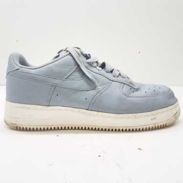 Nike Air Force 1 07 Leather Sneakers Sky Blue 12 - image 1