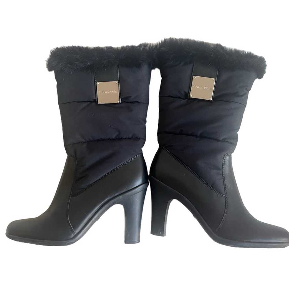Calvin Klein Pretty Puffy winter boots size 10 - image 1
