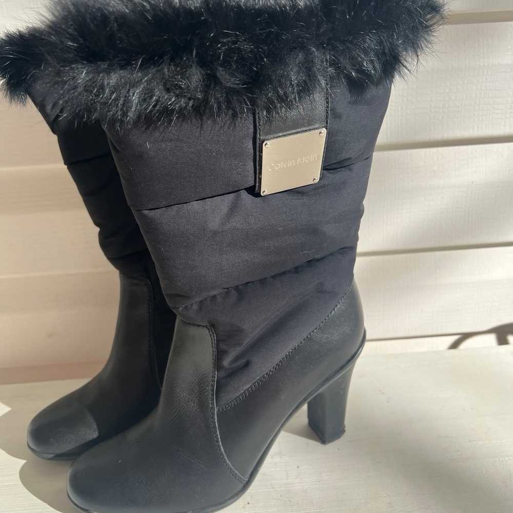 Calvin Klein Pretty Puffy winter boots size 10 - image 6