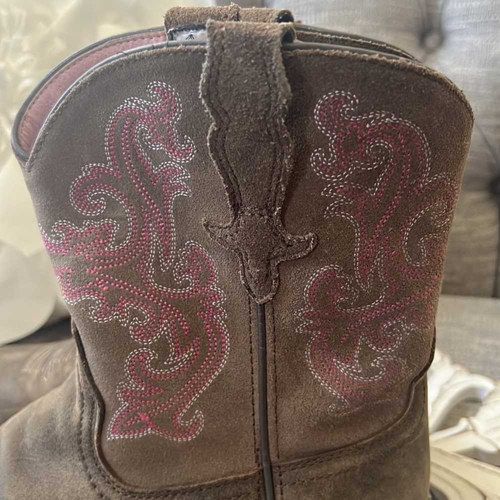 Ariat Short Western Ankle Cowboy Boots Women’s 8 - image 7