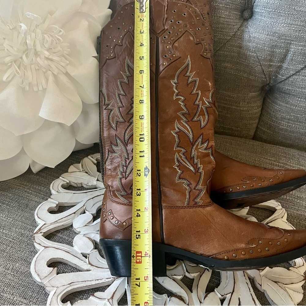 Laredo Tall Back Zip Western Cowboy Boots Women’s… - image 6