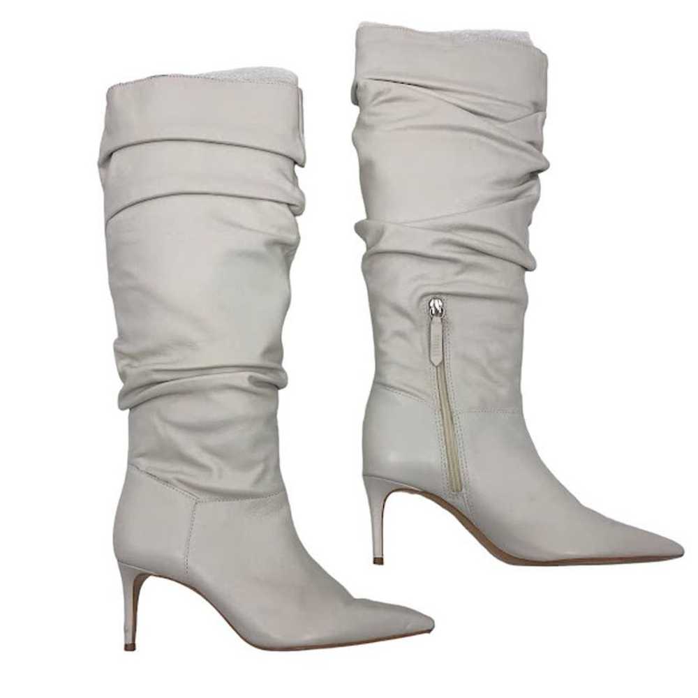 Schutz Ashlee Up Slouchy Leather High Boots 6.5 B… - image 1