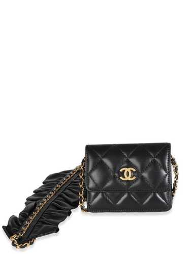 CHANEL Pre-Owned 2020 diamond-quilted cardholder-o