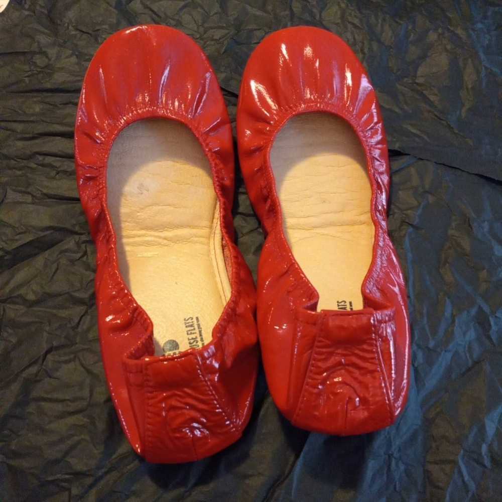 THE STOREHOUSE FLATS SIZE 11 CHRISTMAS RED - image 1
