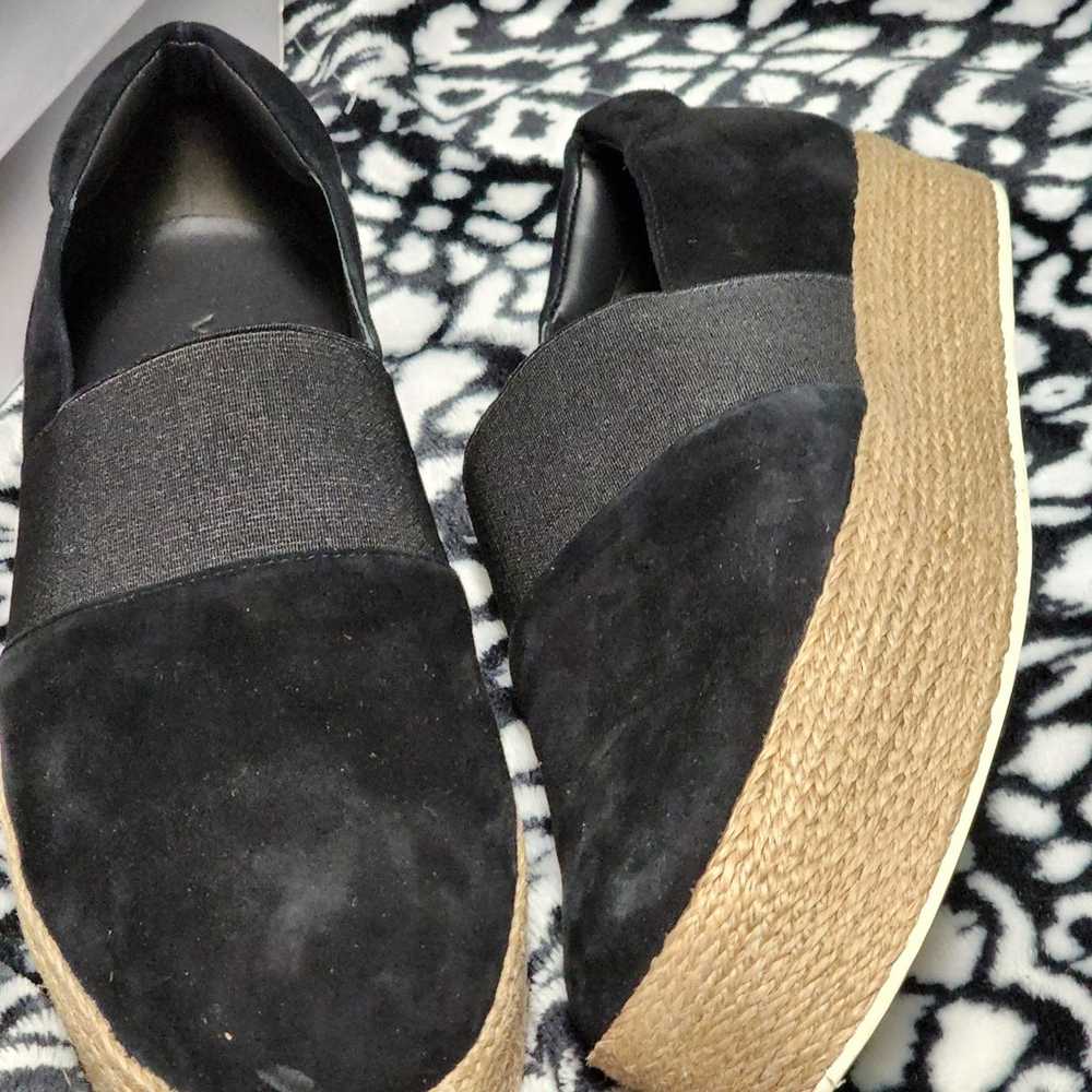 Vince Suede Slip-On Espadrille Sneakers - image 3