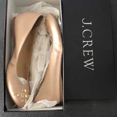 J. Crew Studded Ballet Flats