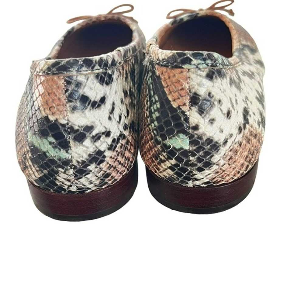Madewell Womens Shoes Adelle Ballet Flat in Snake… - image 4