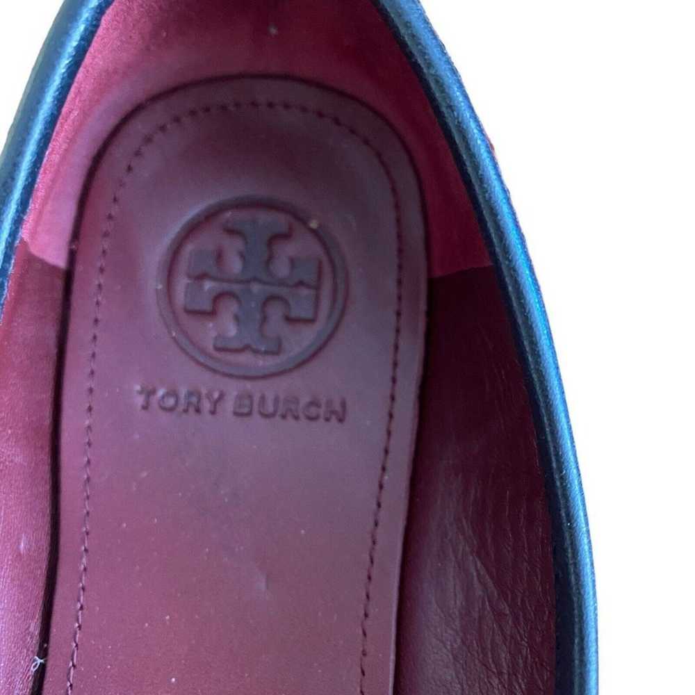 Tory Burch Skyler Haircalf Flat Sneaker Shoes 9M … - image 6