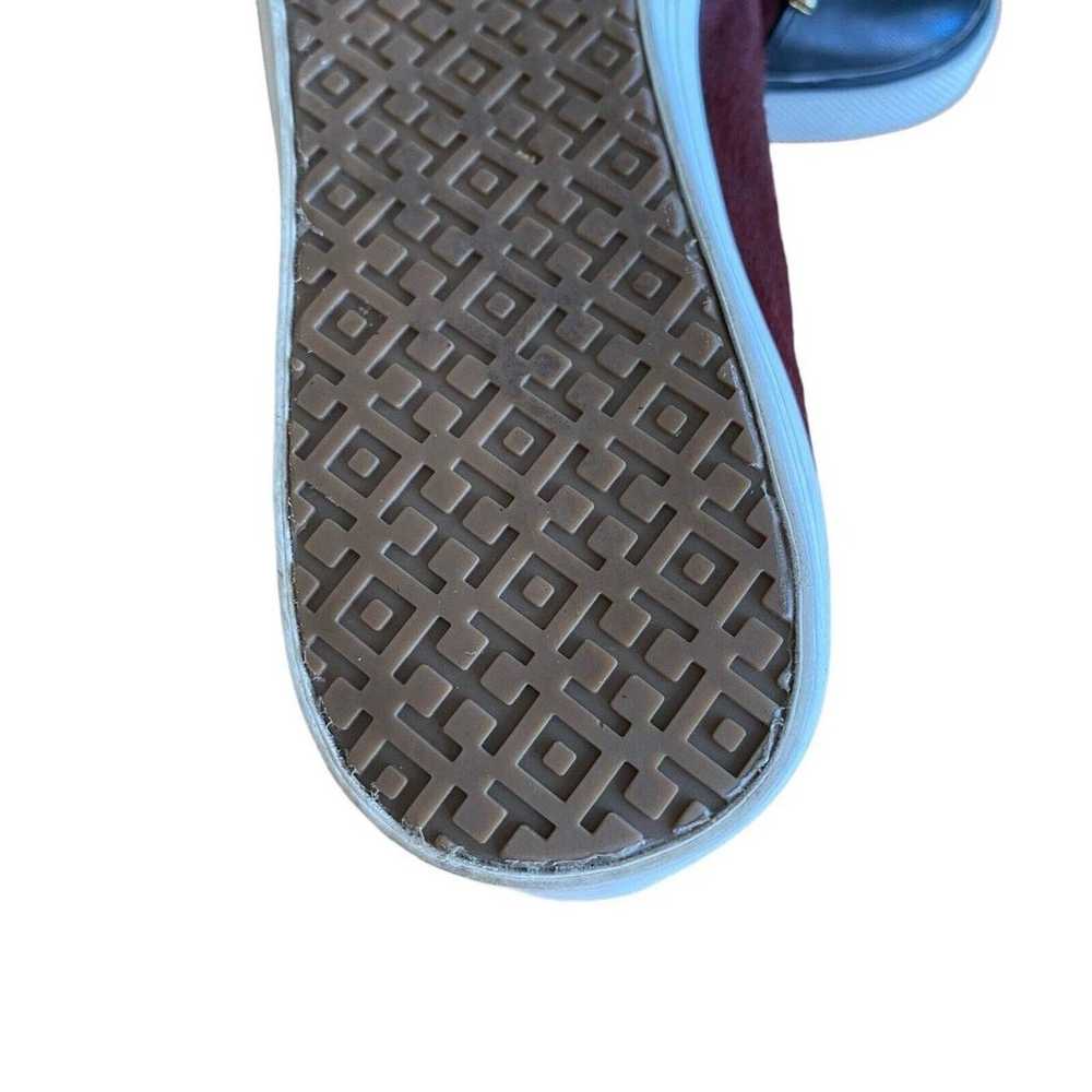 Tory Burch Skyler Haircalf Flat Sneaker Shoes 9M … - image 7