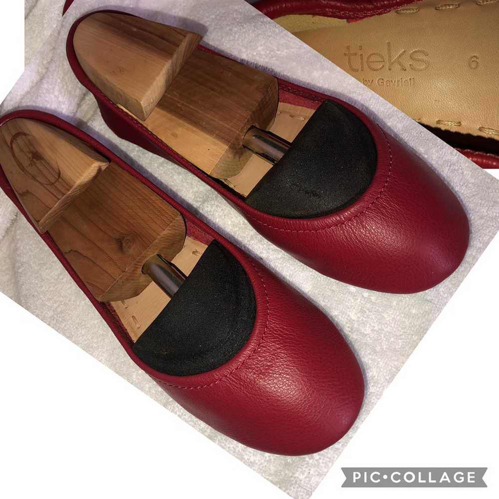 Sz 6 Tieks Cardinal Red - like new - image 8