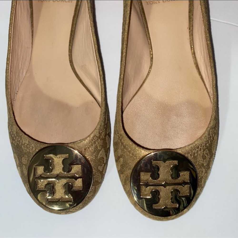 Tory Burch Reva Cheetah Print Flat Shoes - image 2