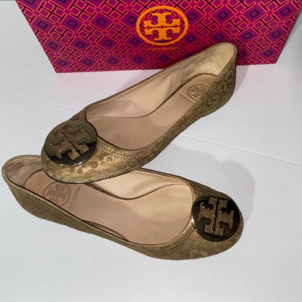 Tory Burch Reva Cheetah Print Flat Shoes - image 3