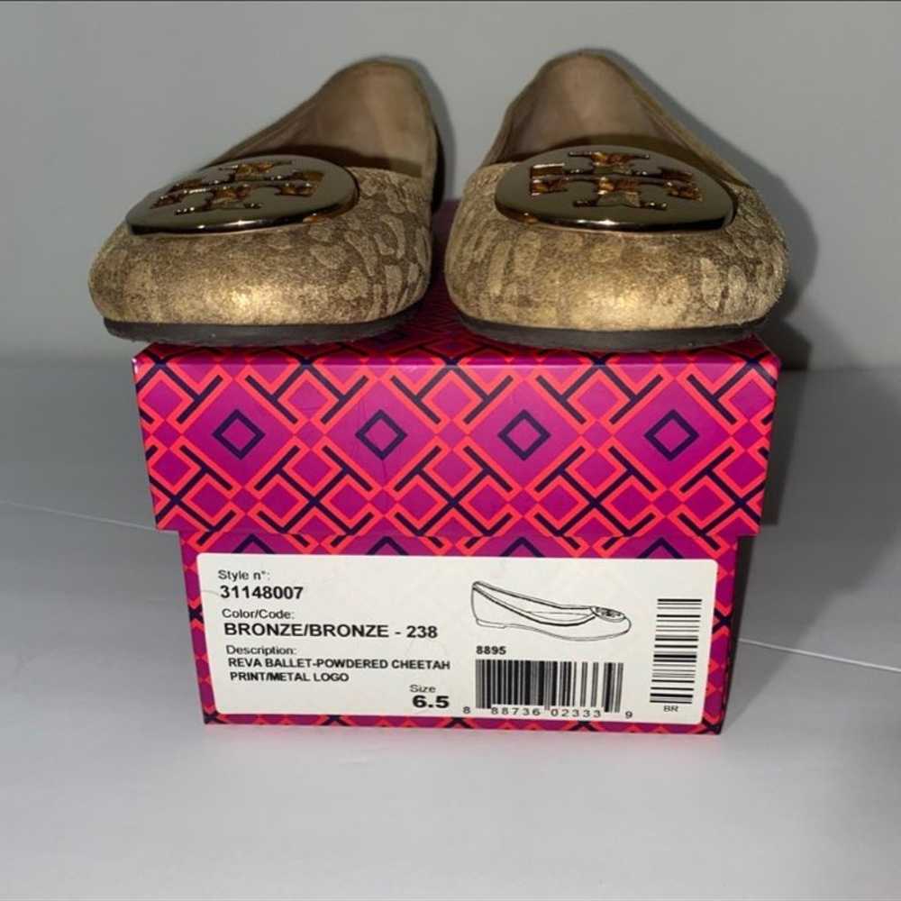 Tory Burch Reva Cheetah Print Flat Shoes - image 4