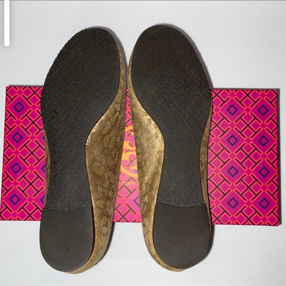 Tory Burch Reva Cheetah Print Flat Shoes - image 8