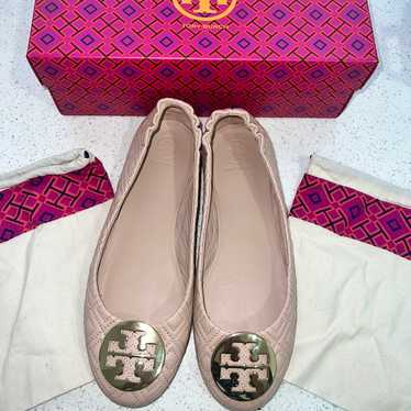 Tory Burch Quilted Minnie Flats