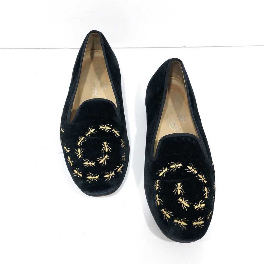Stubbs and Wootton Velvet Ants Embroidered Loafer… - image 4