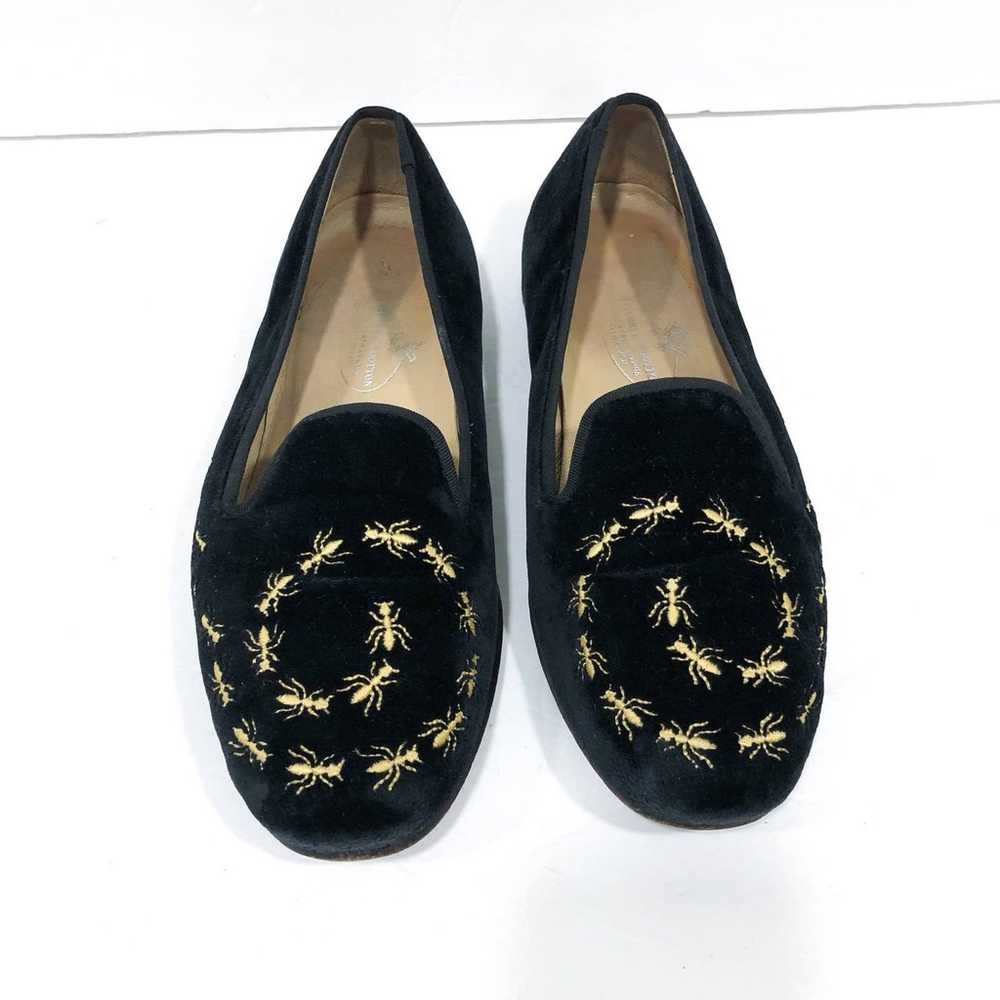 Stubbs and Wootton Velvet Ants Embroidered Loafer… - image 5