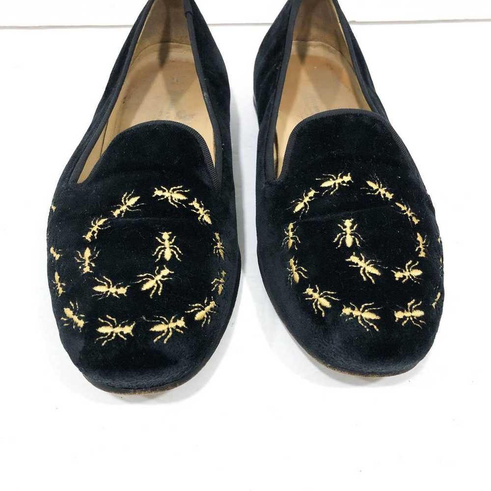 Stubbs and Wootton Velvet Ants Embroidered Loafer… - image 6
