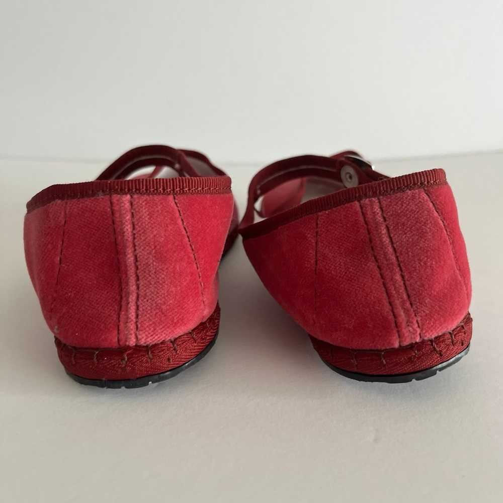 NWOT Drogheria Crivellini - Mary Janes in Red - image 5
