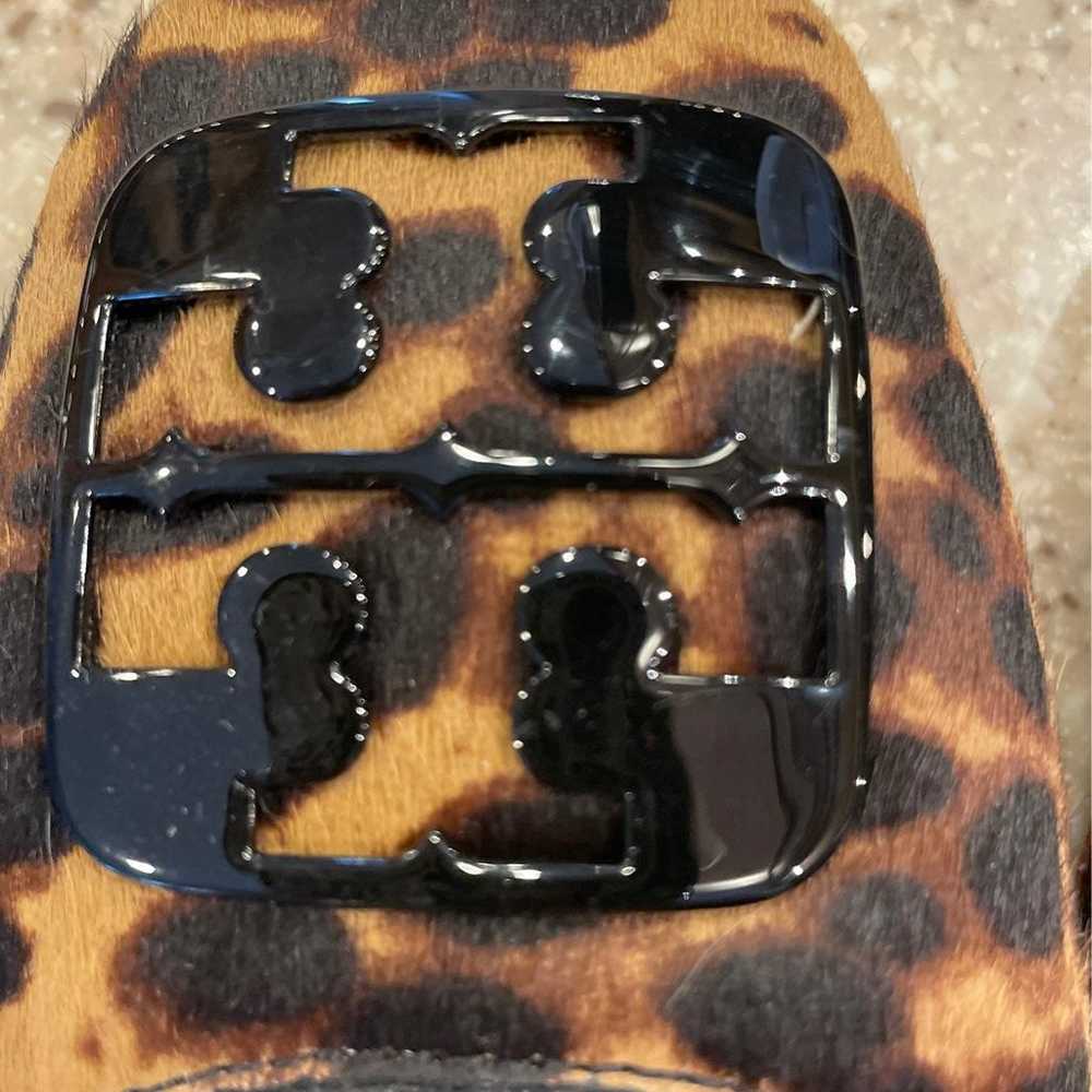 Tory Burch Leopard Flat - image 5