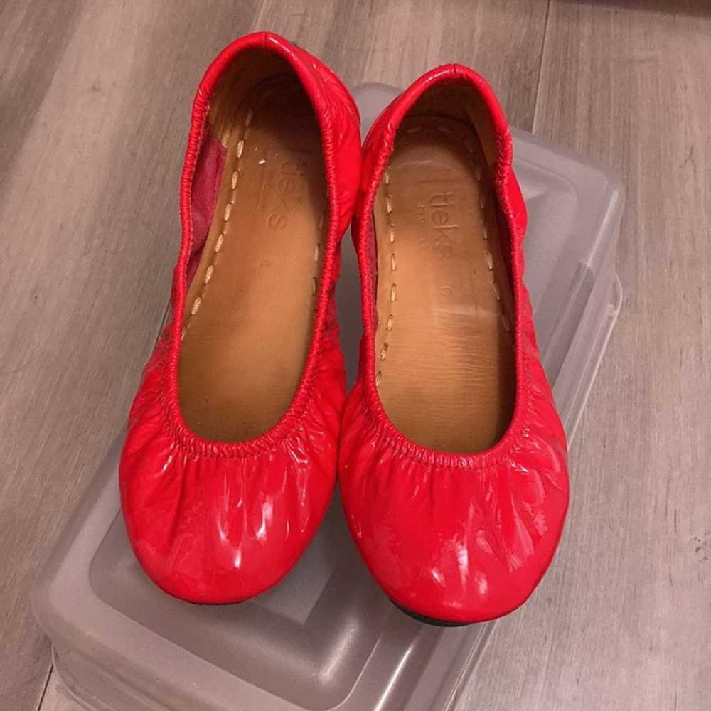 EUC Tieks Razzleberry Flats - image 5