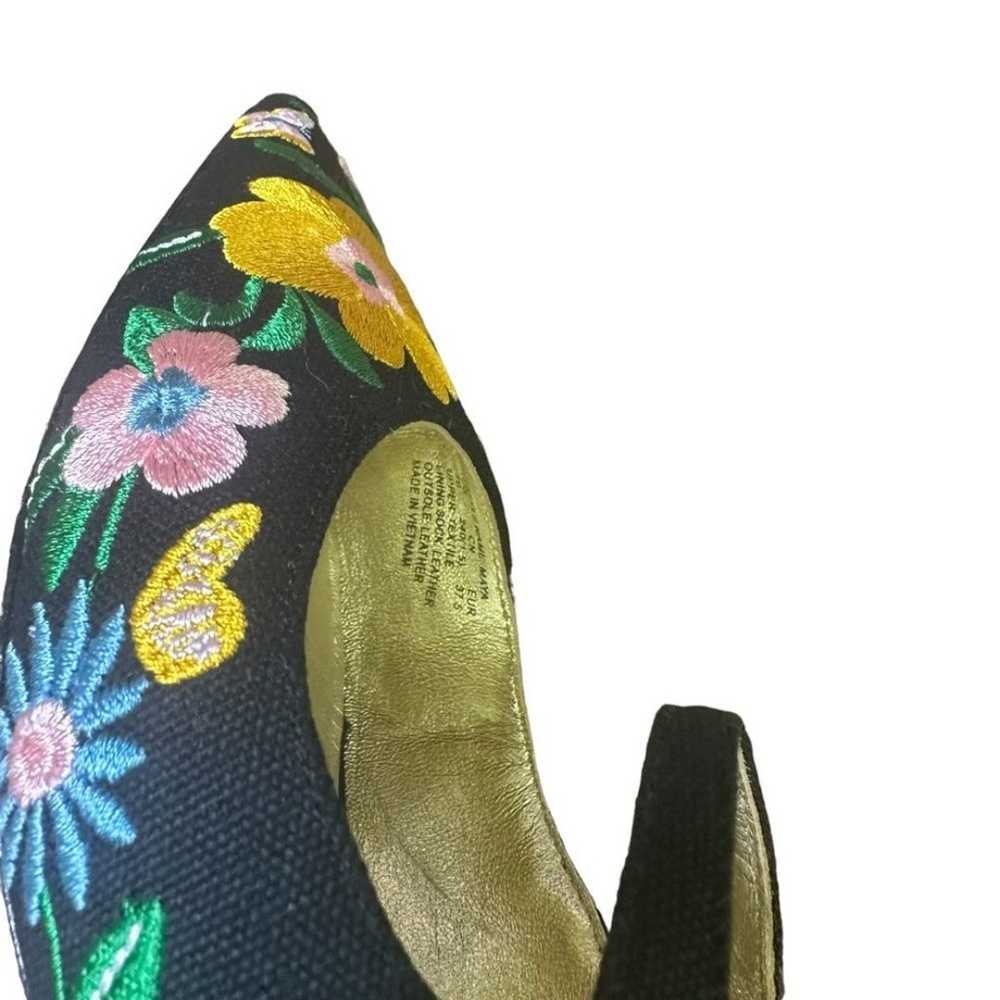 Kate Spade Maya Floral Garden Flats Mary Janes Em… - image 11