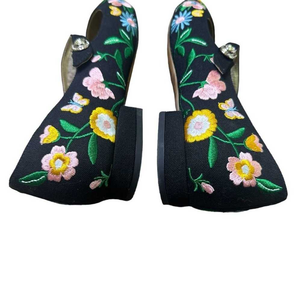 Kate Spade Maya Floral Garden Flats Mary Janes Em… - image 7