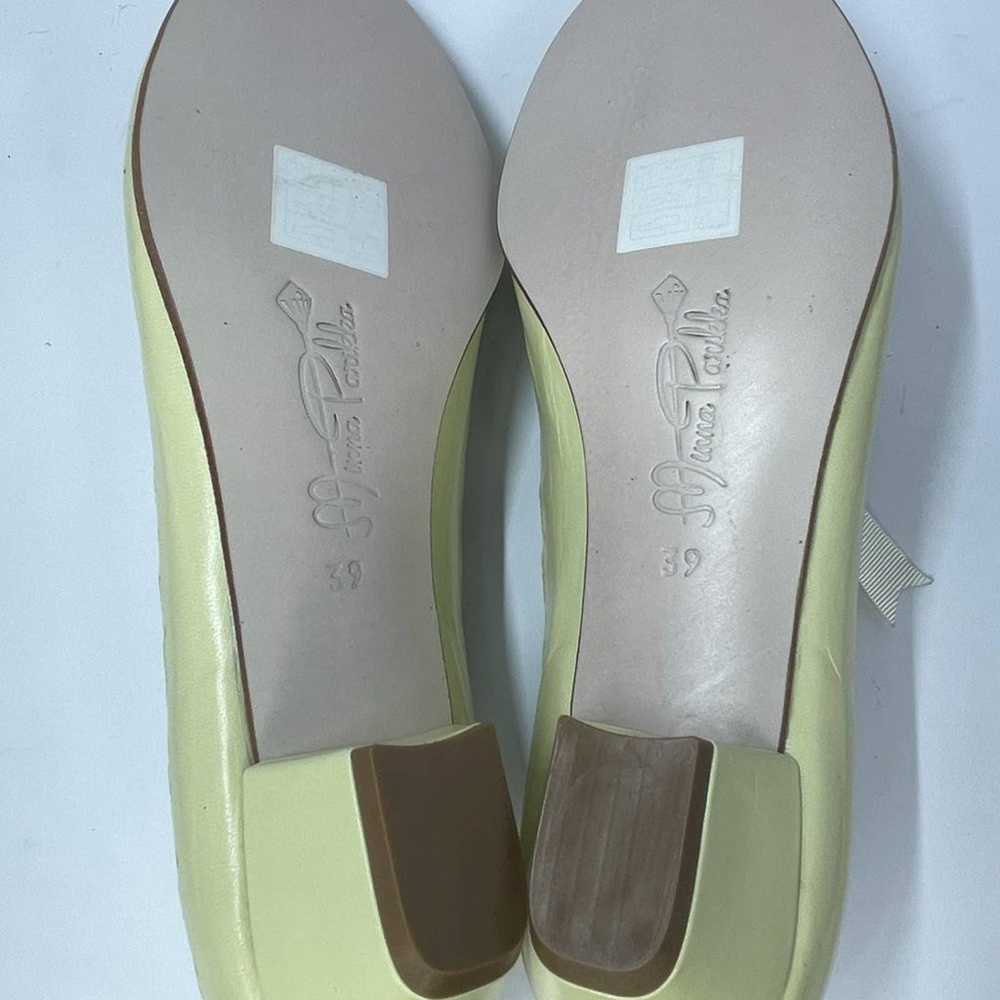 NWOT Minna Parikka Yellow Flats with Bunny Bows - image 5