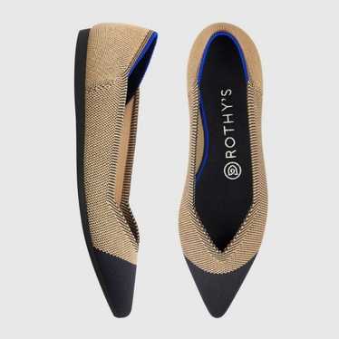 ROTHY’S Dune Cap-Toe Pointed Flats