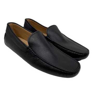 TOD’S Gommino Driving Smooth Leather Black Loafers