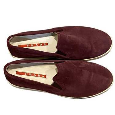 Authentic Prada Suede Loafers