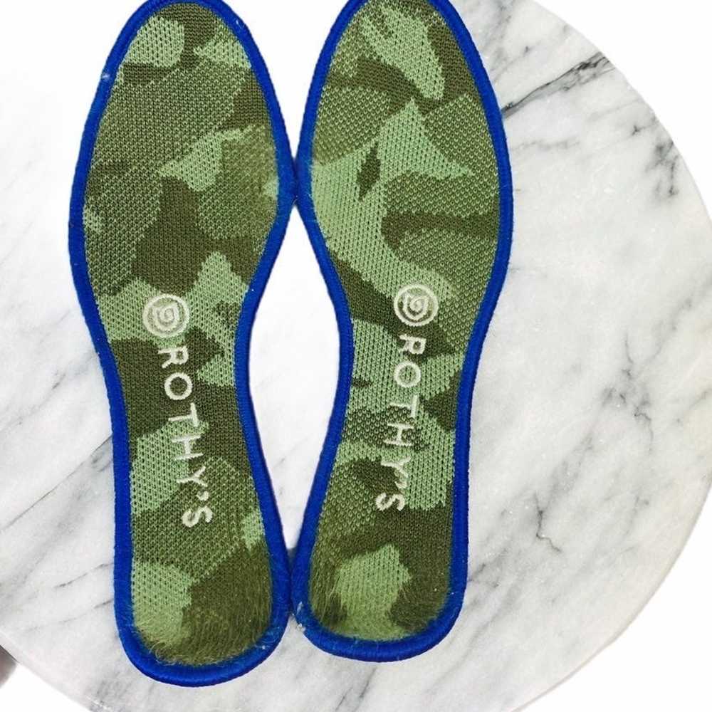 Rothy’s Camo Olive Slip On Loafers - image 10