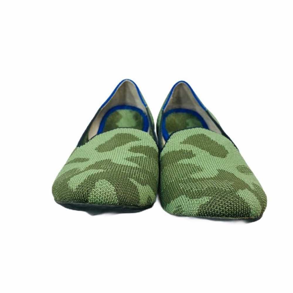 Rothy’s Camo Olive Slip On Loafers - image 7