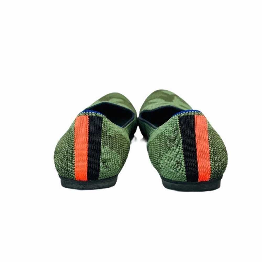 Rothy’s Camo Olive Slip On Loafers - image 8