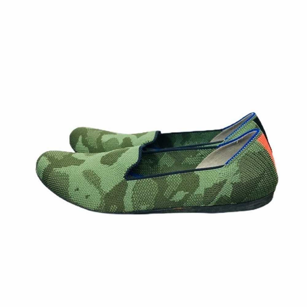 Rothy’s Camo Olive Slip On Loafers - image 9