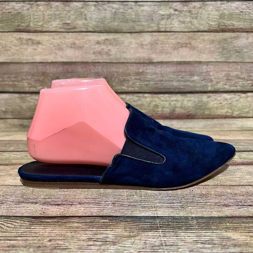 Jenni Kayne Blue Suede Mules - image 3