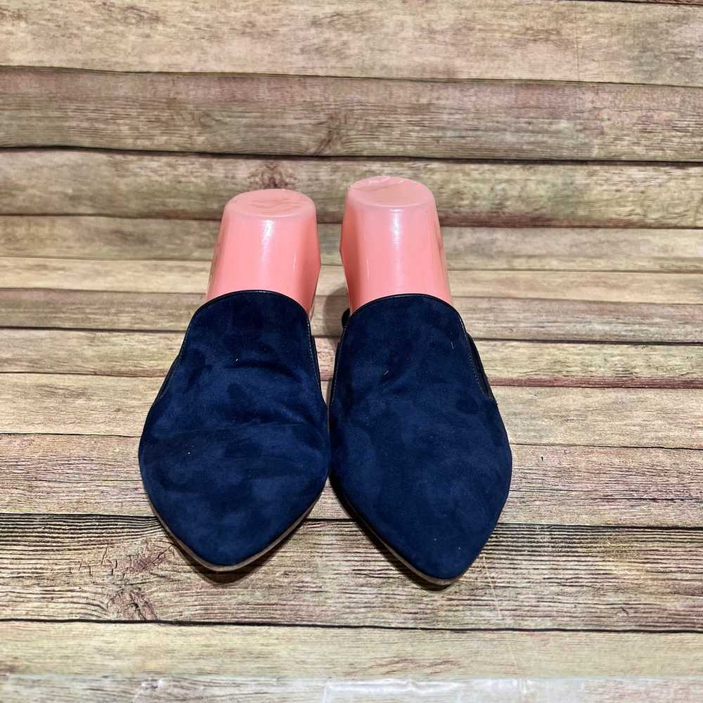 Jenni Kayne Blue Suede Mules - image 5