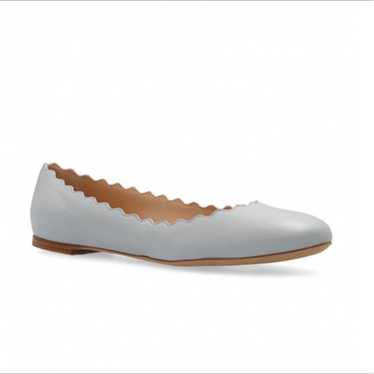 CHLOÉ ‘LAUREN’ LEATHER BALLET FLATS