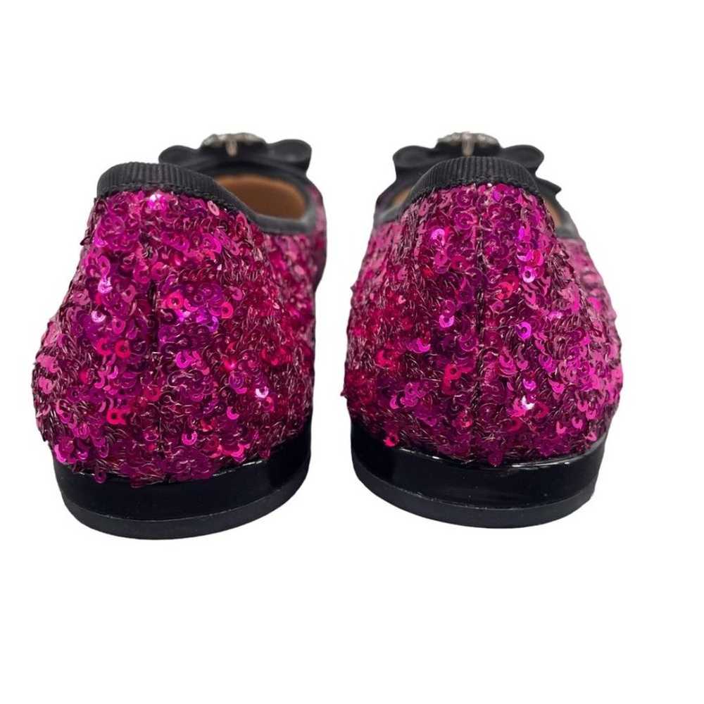 MARC JACOBS all over sequined leather ballet flat… - image 6