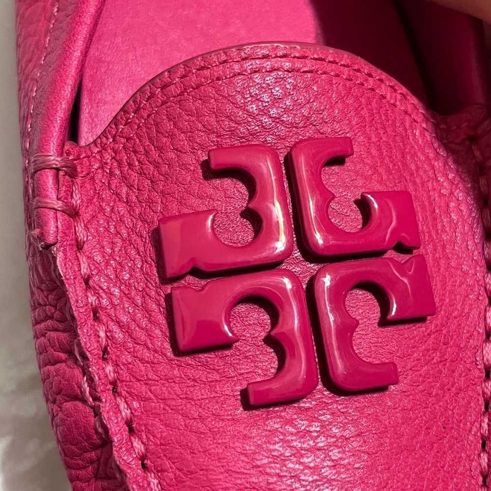 NWOT Tory Burch Lowell 2 Driver Loafer Pink size 6 - image 3