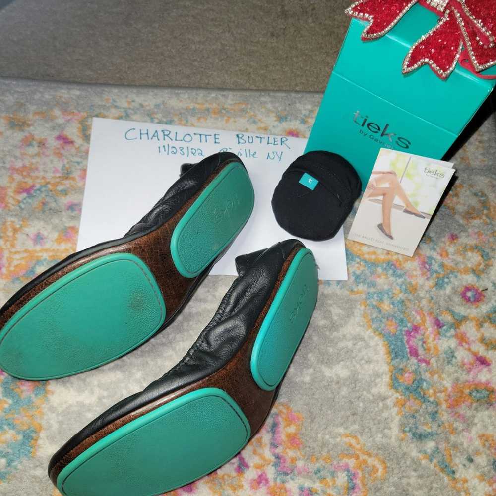 Tieks Obsidian Black Flats - image 4