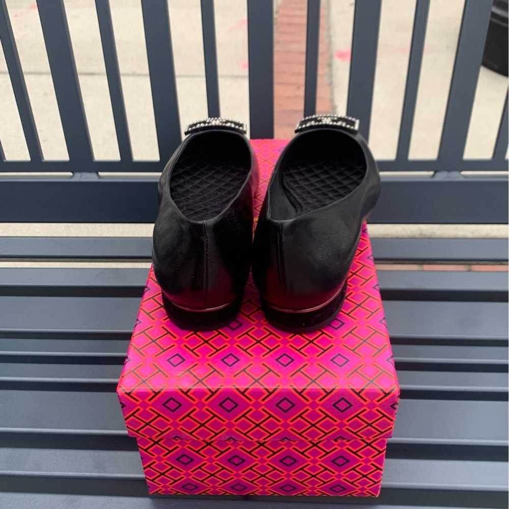 Tory Burch Flats Gigi black 8.5 NIB - image 5