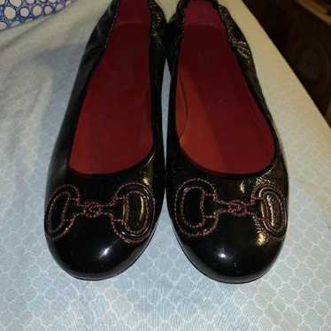 Authentic gucci flats sz 38 us8 - image 1