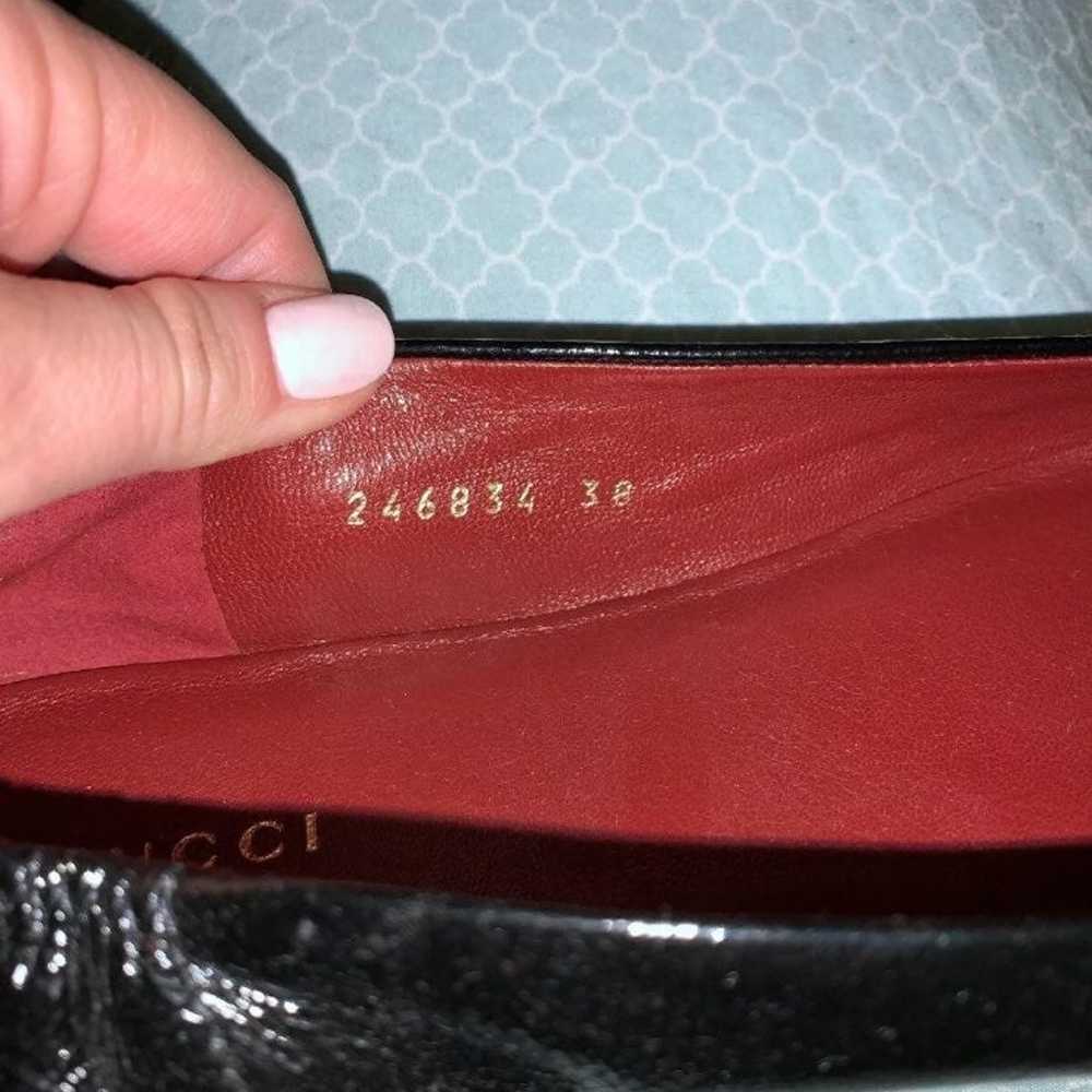 Authentic gucci flats sz 38 us8 - image 7