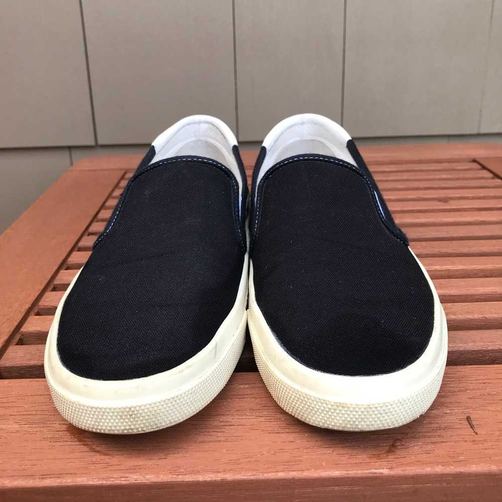 Saint Laurent Canvas Slip On Sneakers 39 - image 2