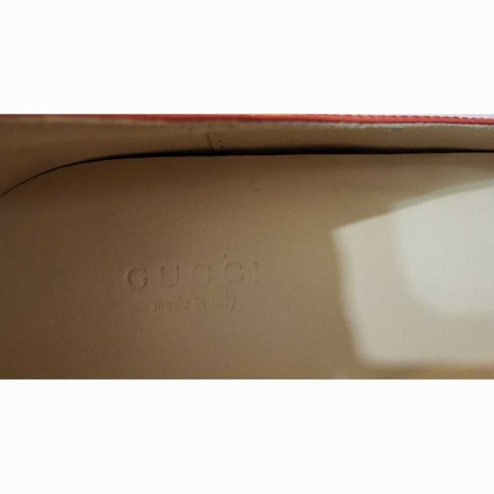 Gucci Buckle Ballet Flats 283740 Women's SZ 10 - … - image 12